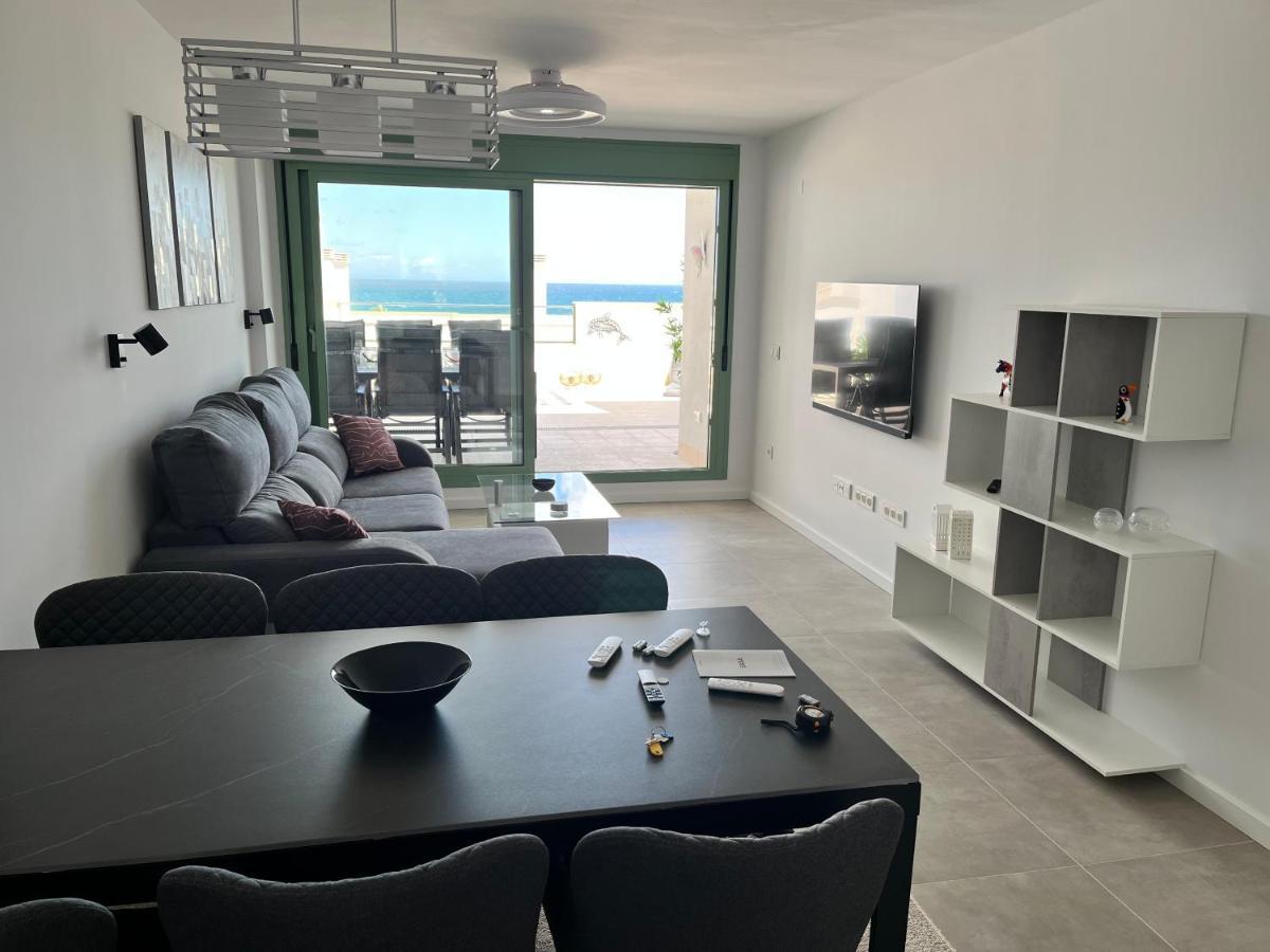 Lovely New Luxery Beach Apartment In Mojacar Playa Next To The Best Beach エクステリア 写真