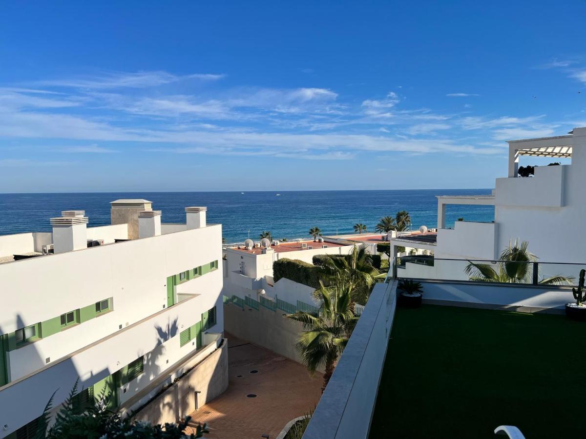 Lovely New Luxery Beach Apartment In Mojacar Playa Next To The Best Beach エクステリア 写真